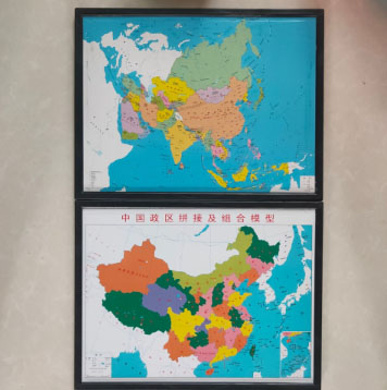 中国政区拼接及组合模型